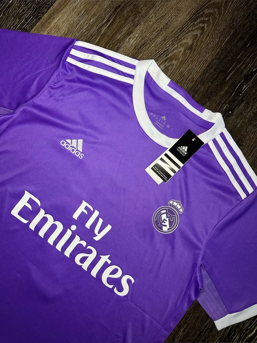 2016-2017 purple Ronaldo 7 Real Madrid away jersey